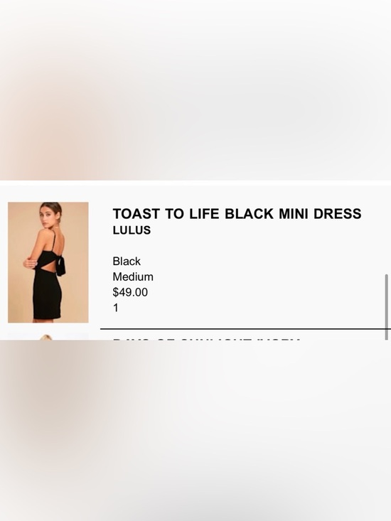Lulus Dresses & Skirts - Lulu's Black Toast to Life Cutout Mini Dress